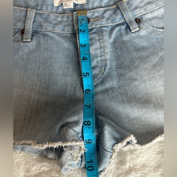 Light blue 21 denim short shorts size 28 - Picture 4 of 8